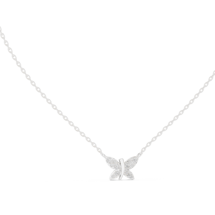 Butterfly Diamond Pendant