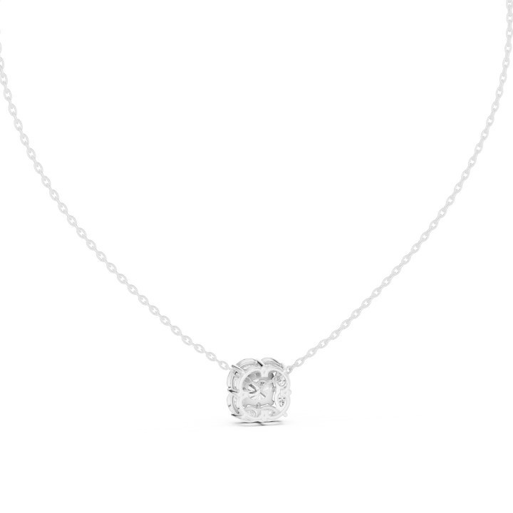 Cushion Halo Pendant