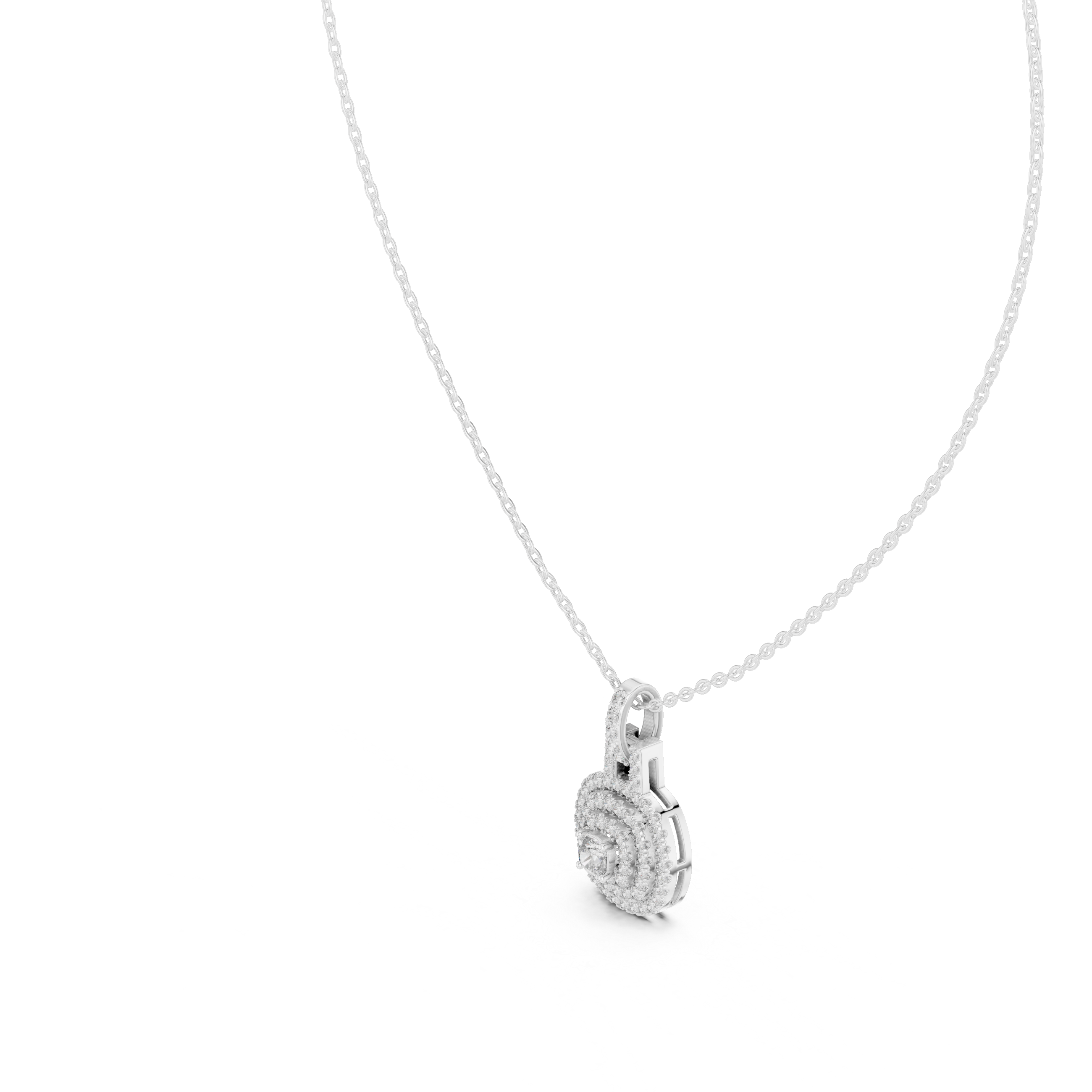 Celeste Halo Pendant