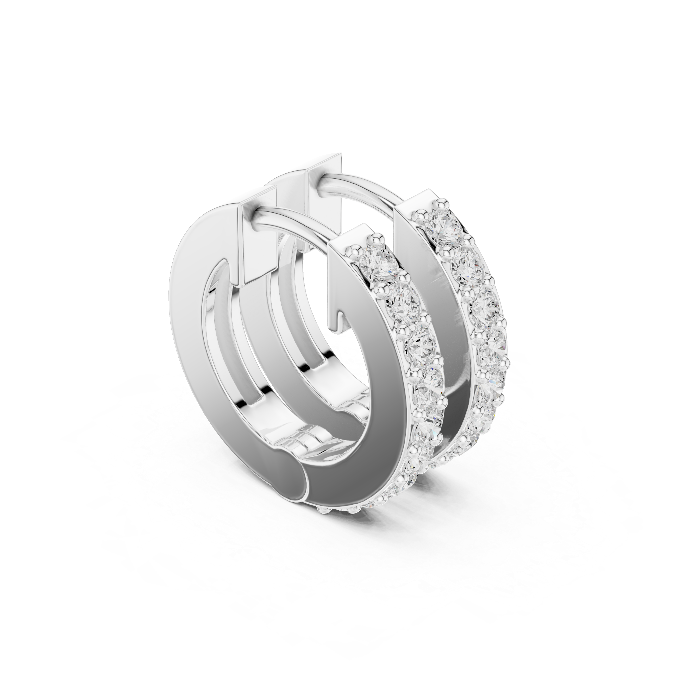 Luxe Spark Hoops