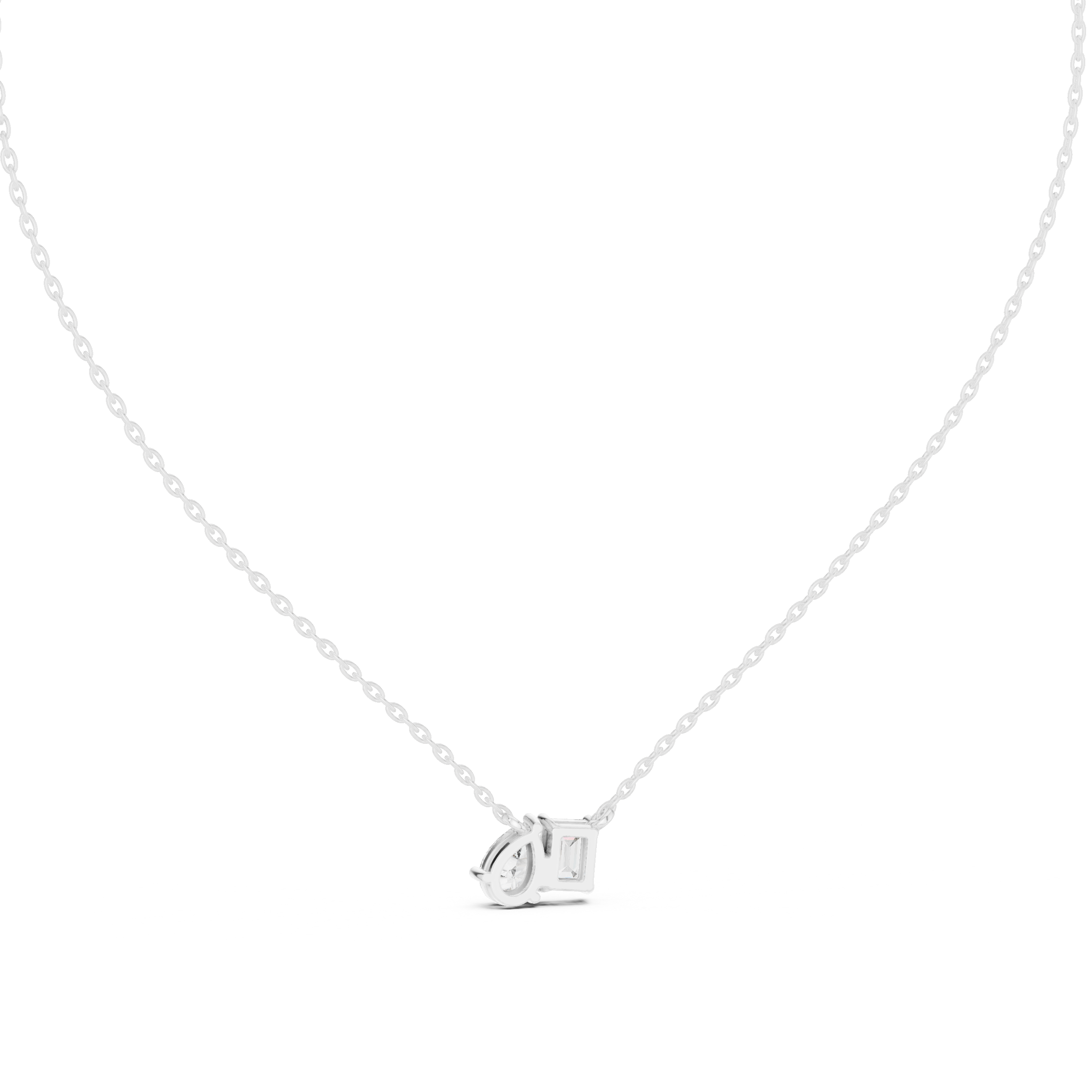 Duo Diamond Pendant