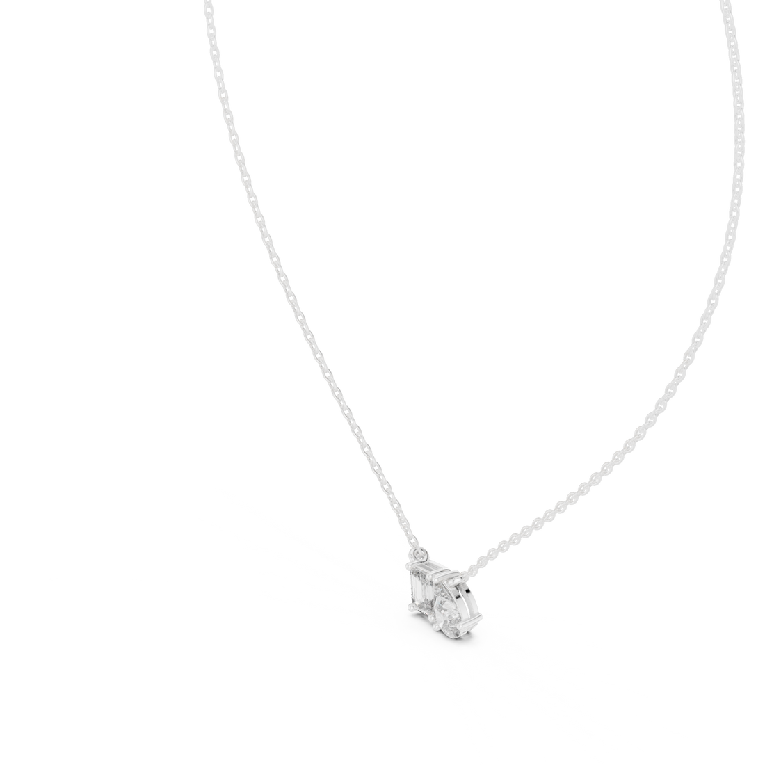 Duo Diamond Pendant