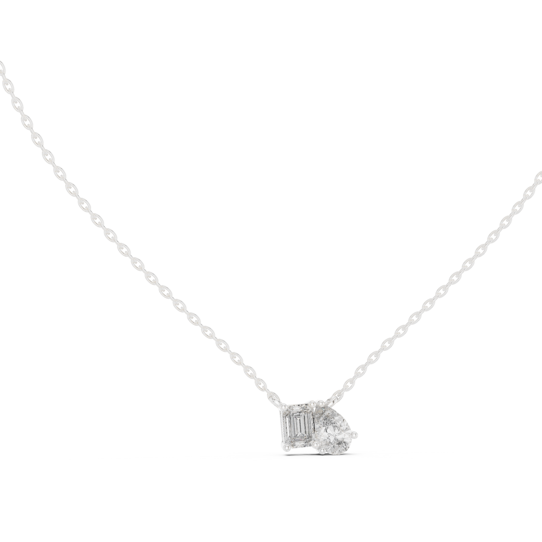 Duo Diamond Pendant