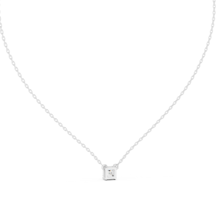Solitaire Emerald Pendant