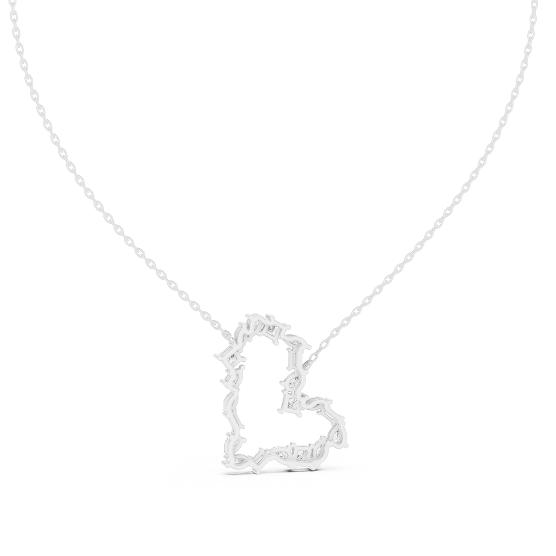 Floral Heart Pendant
