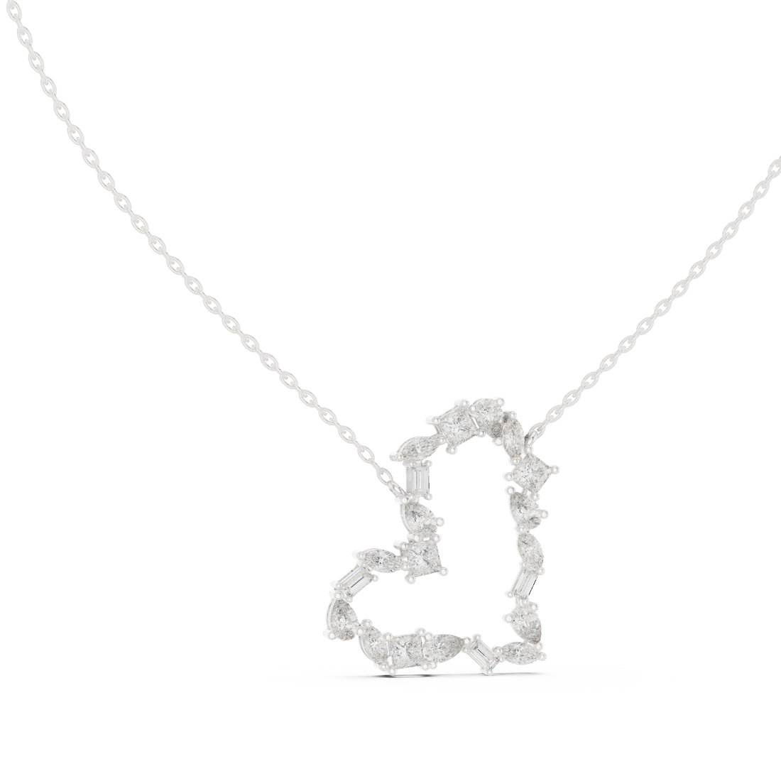 Floral Heart Pendant