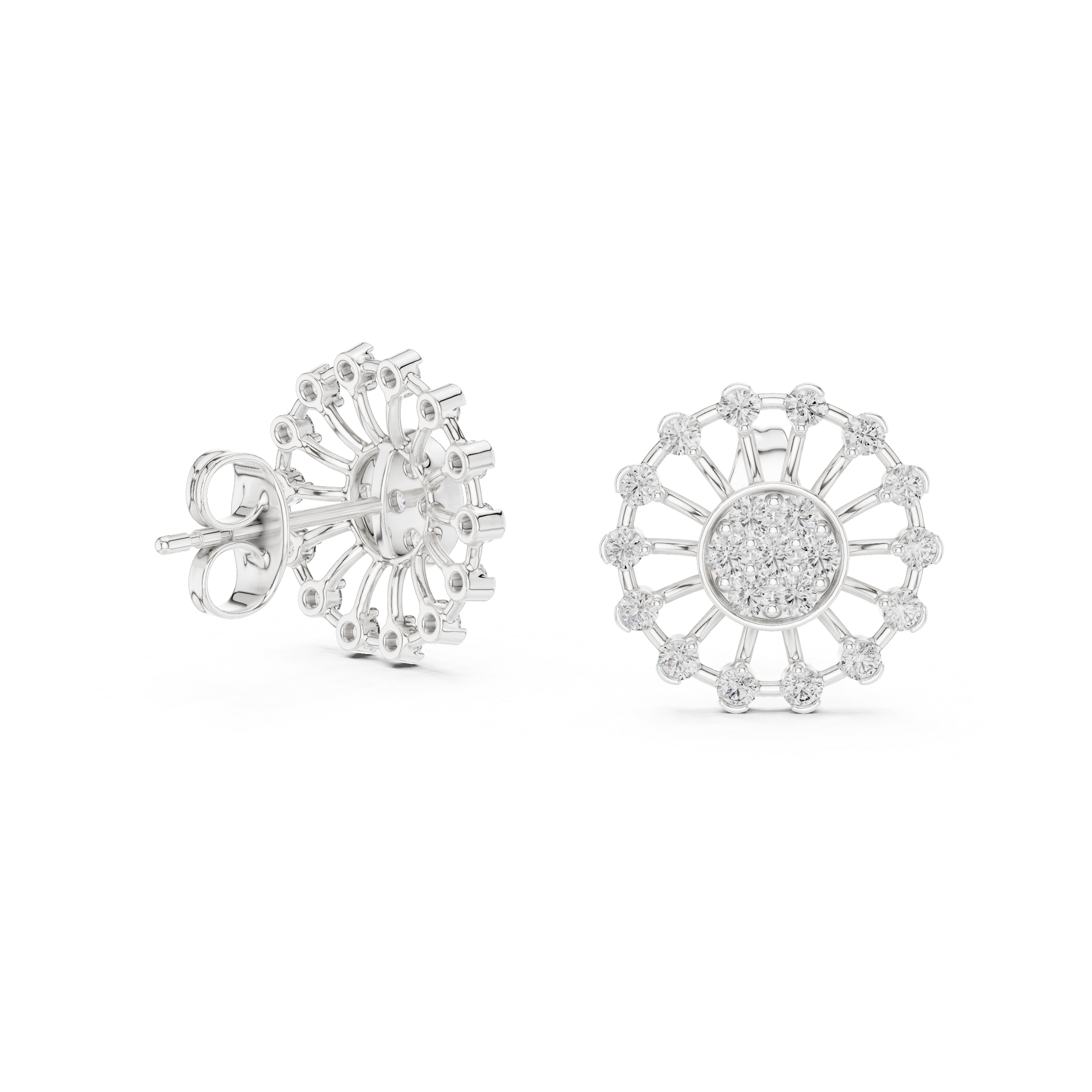 Radiant Bloom Studs