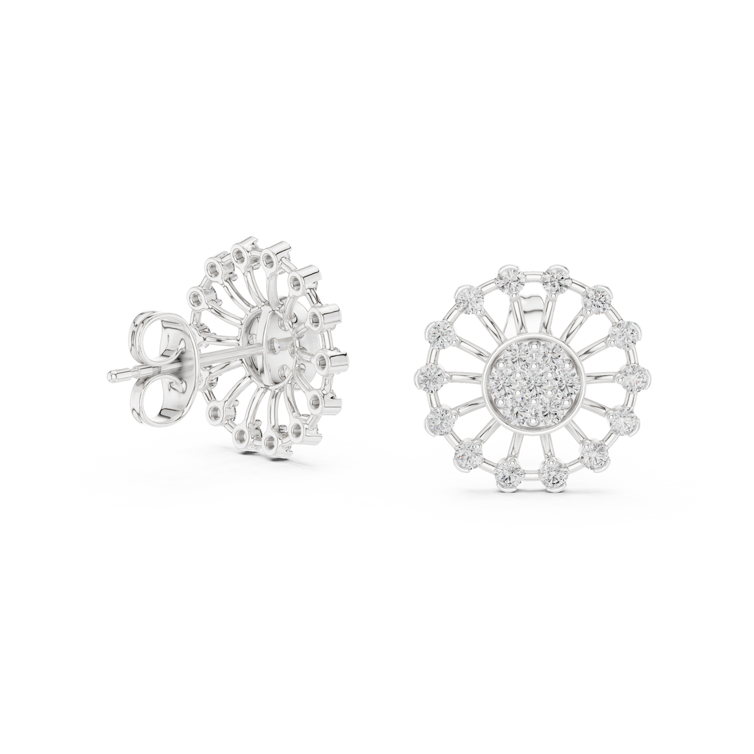 Radiant Bloom Studs