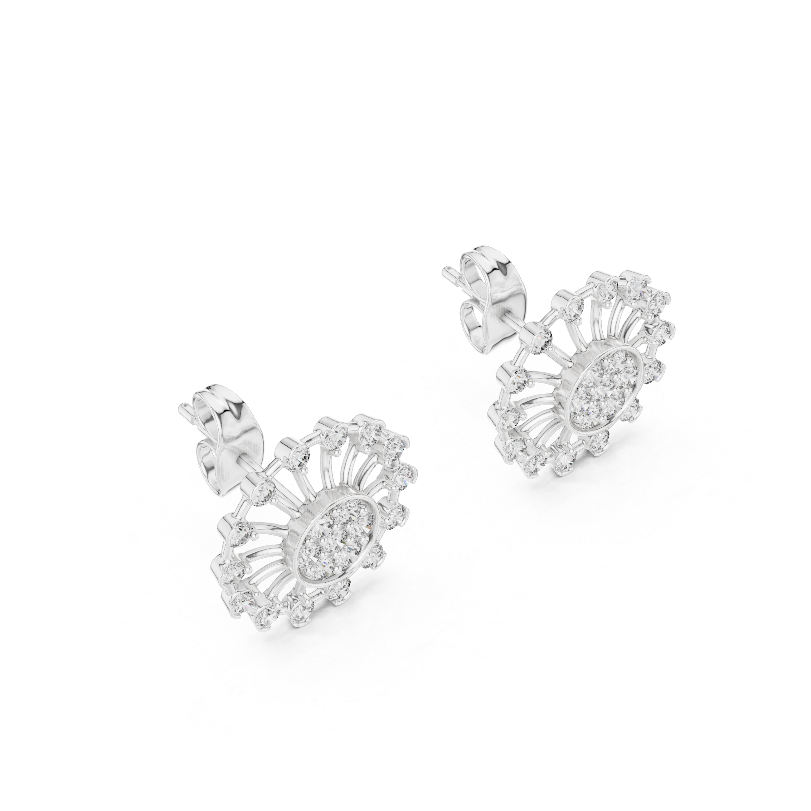 Radiant Bloom Studs