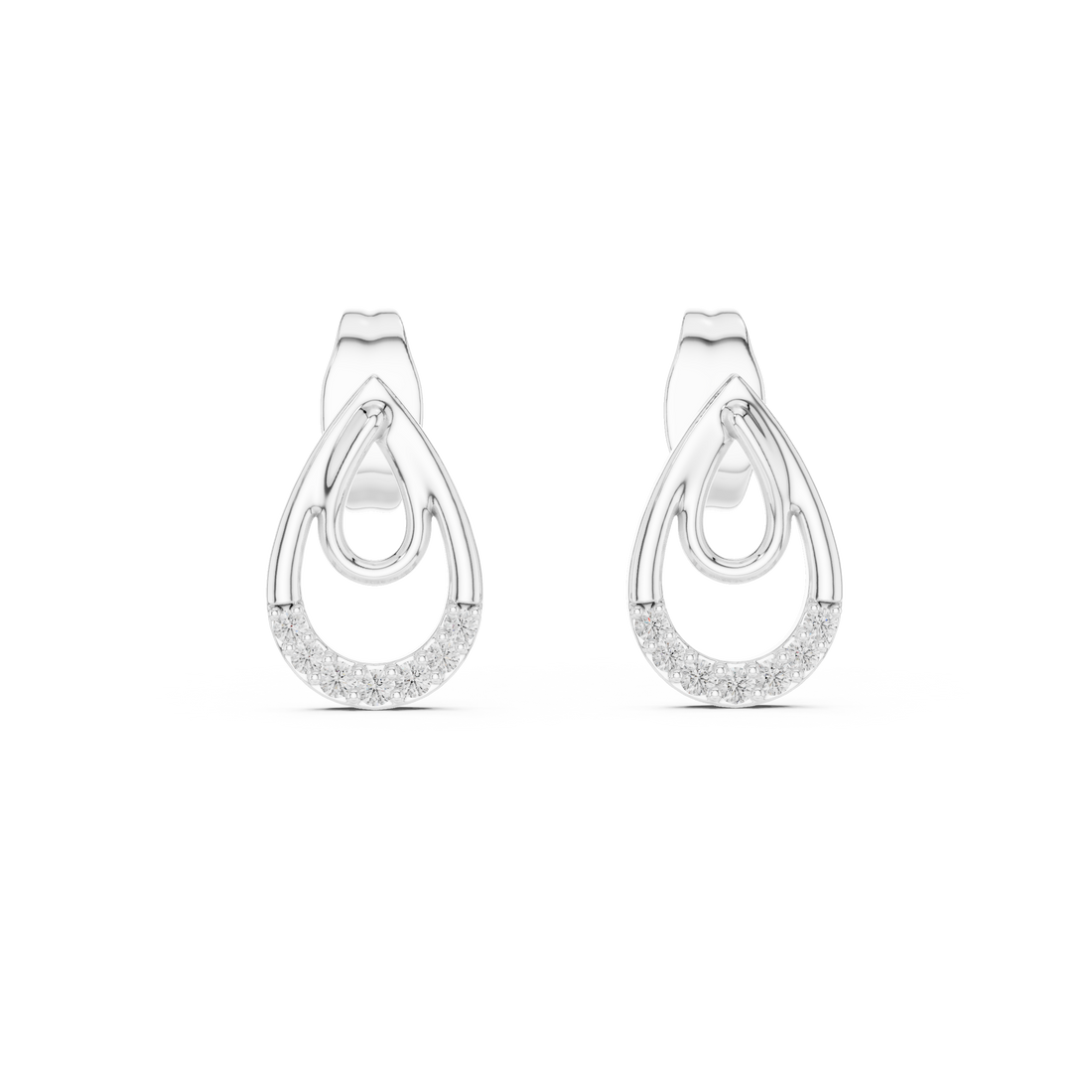 Dewdrop Curve Studs
