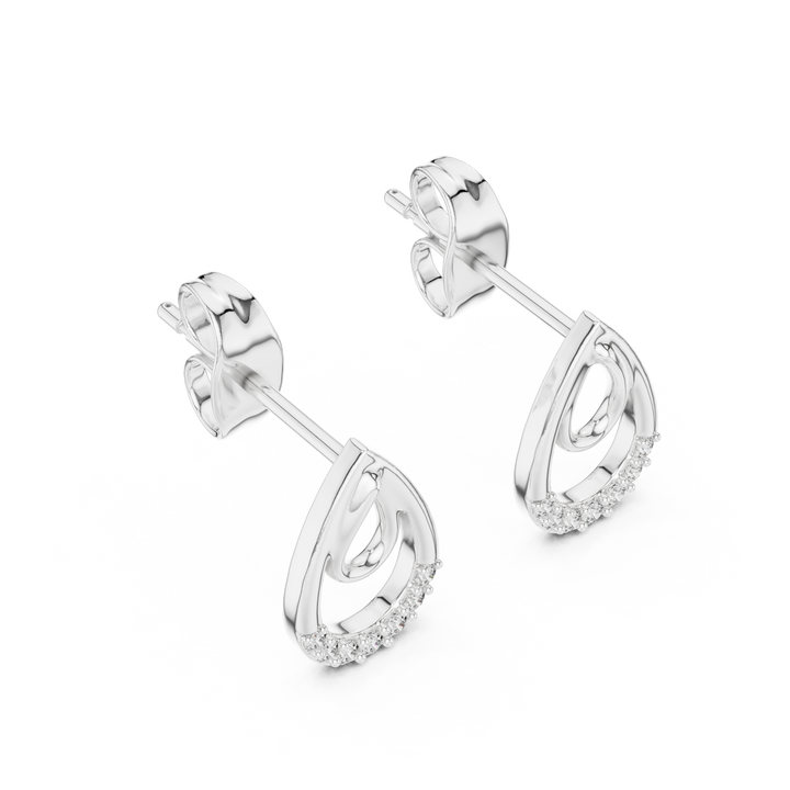 Dewdrop Curve Studs