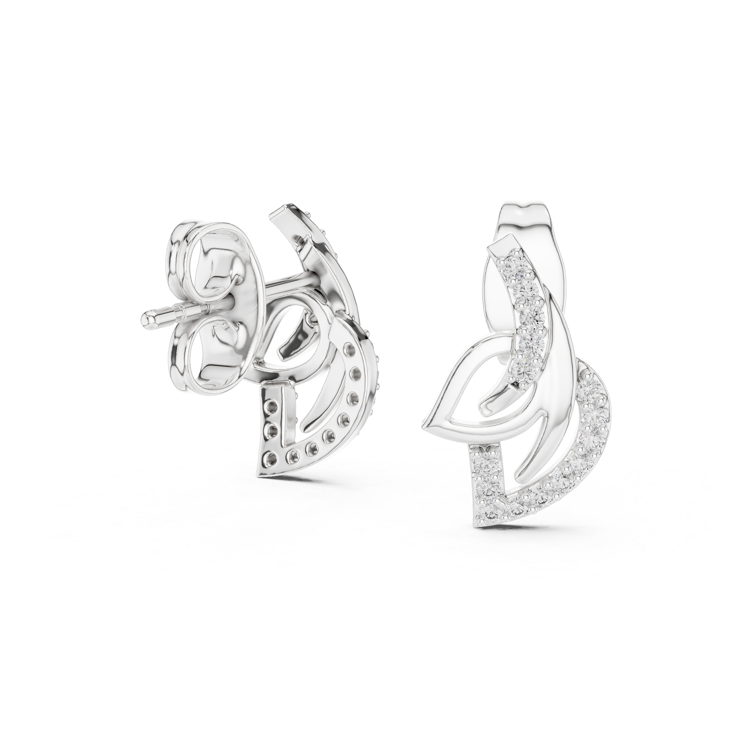 Twist Arc Studs