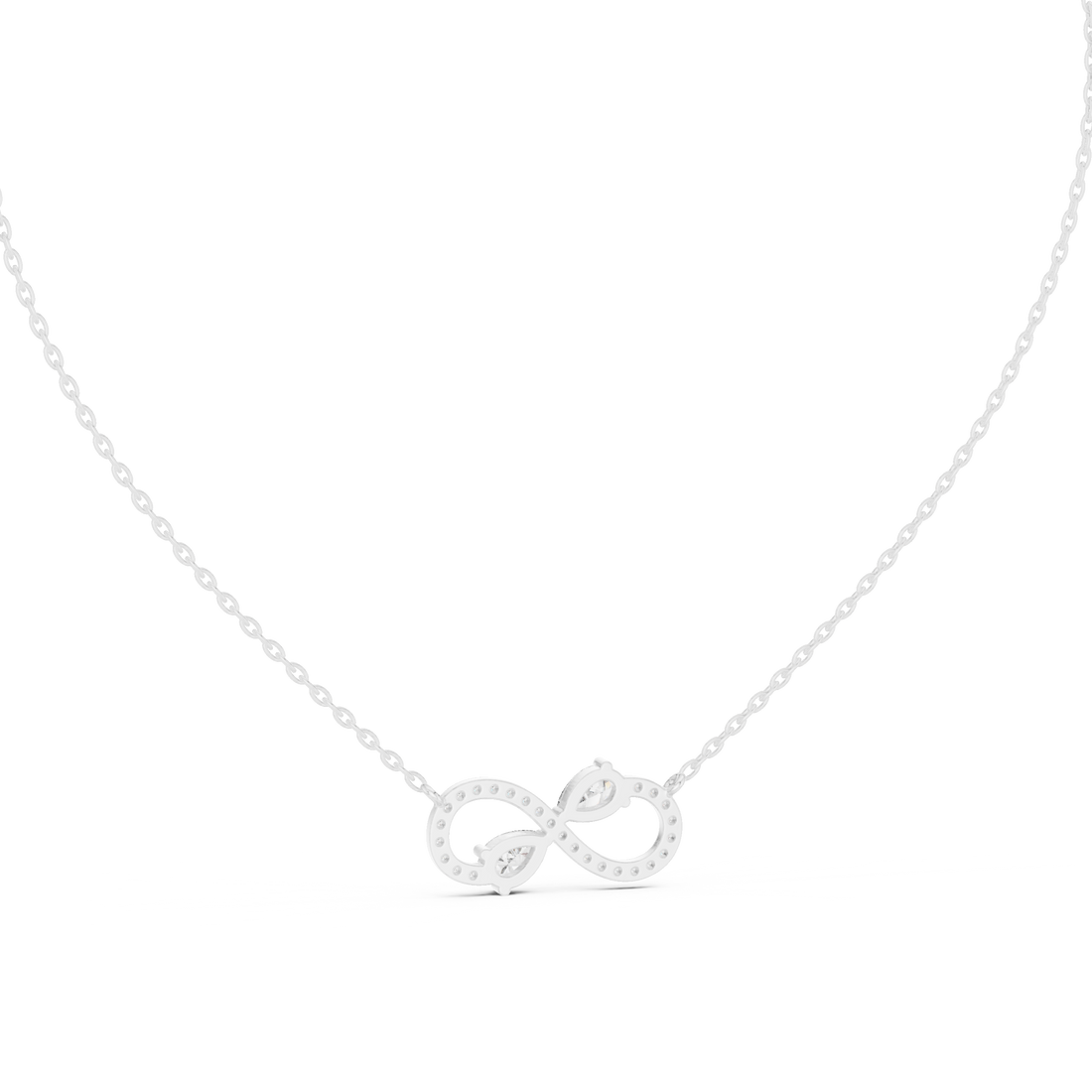 Infinity Diamond Pendant