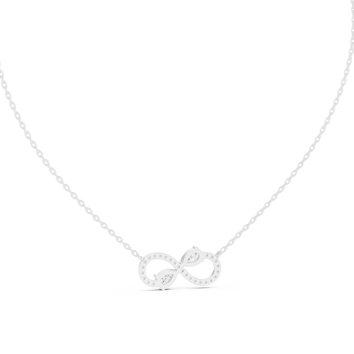 Infinity Diamond Pendant