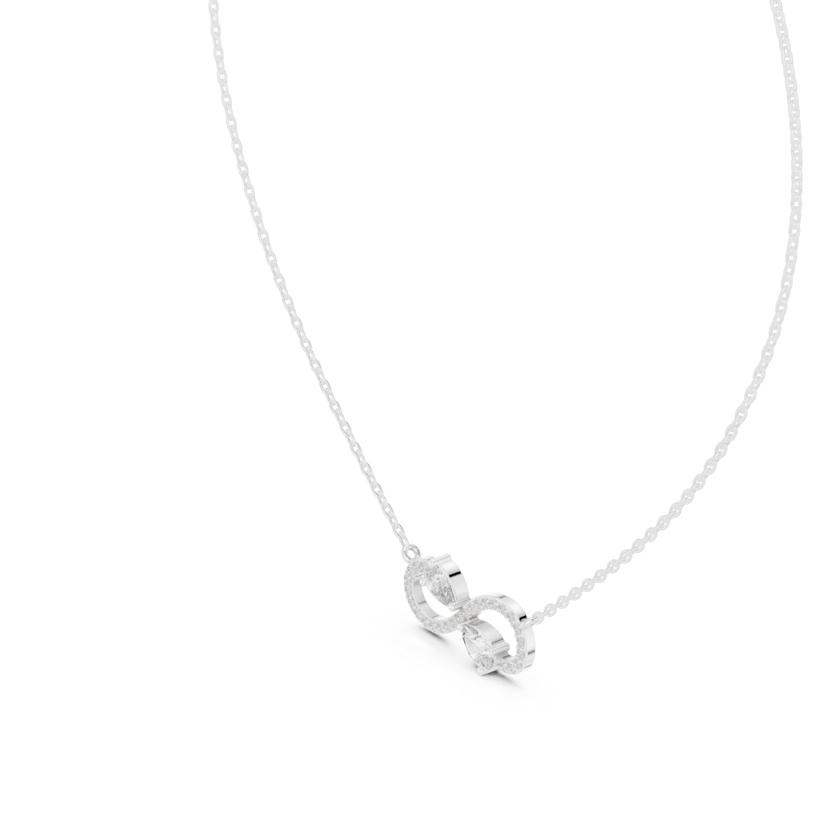 Infinity Diamond Pendant
