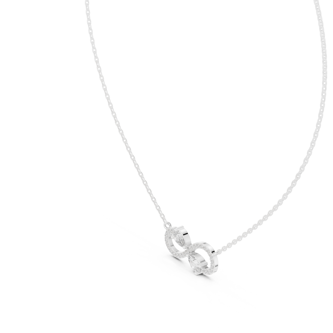 Infinity Diamond Pendant
