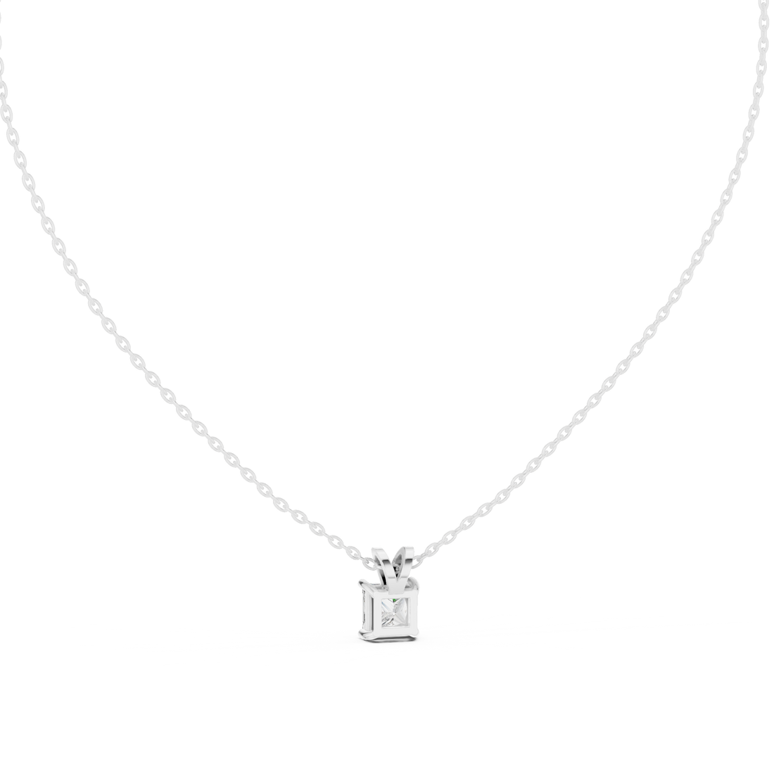 Princess Solitaire Pendant