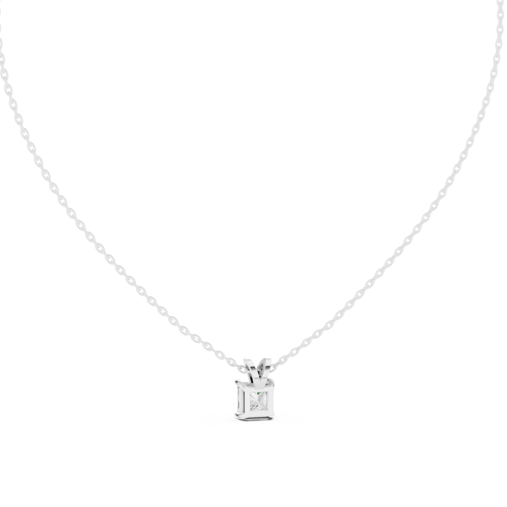 Princess Solitaire Pendant