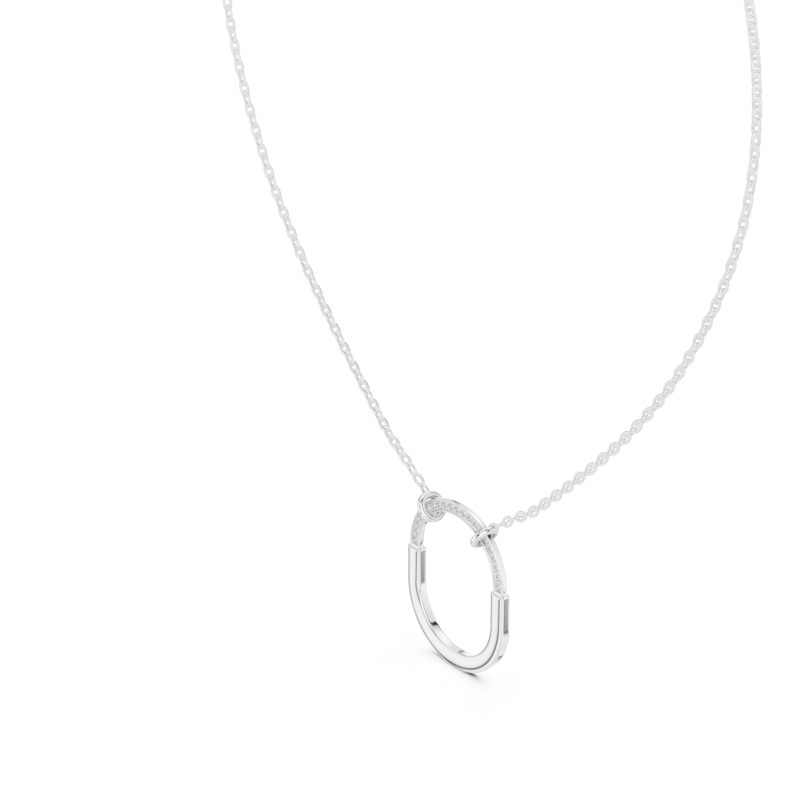Arc Silver Pendant