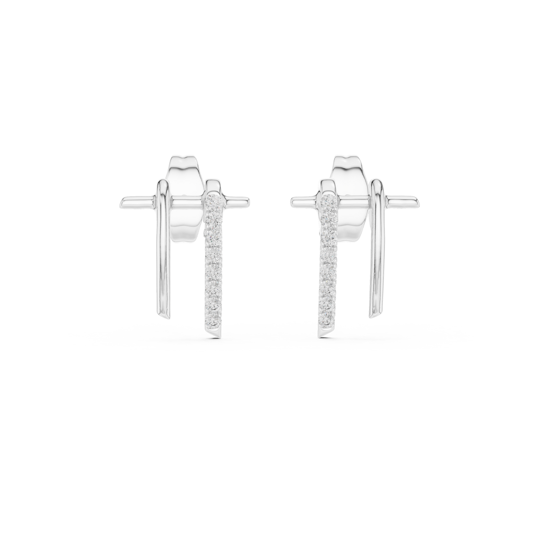 Arc Diamond Studs