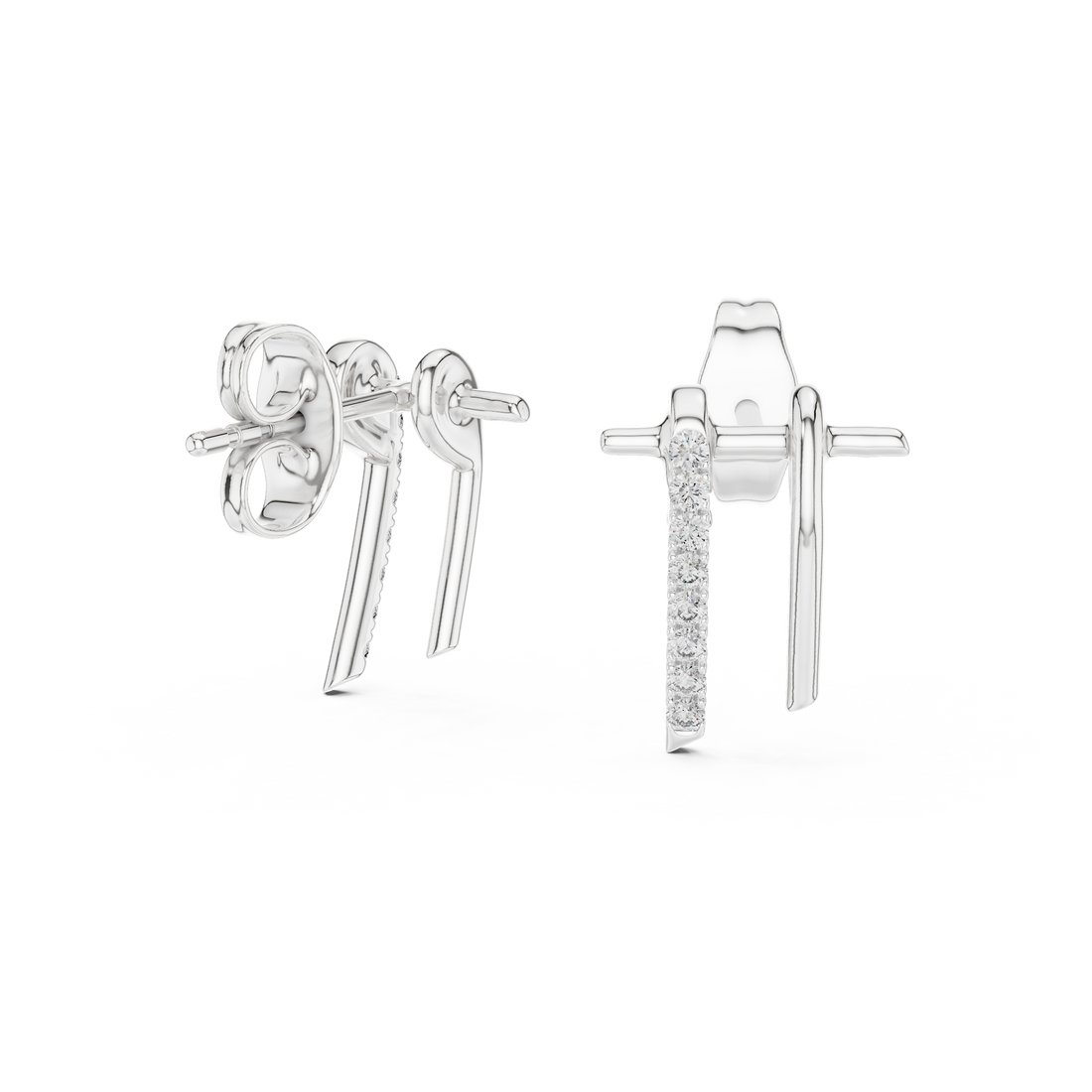 Arc Diamond Studs