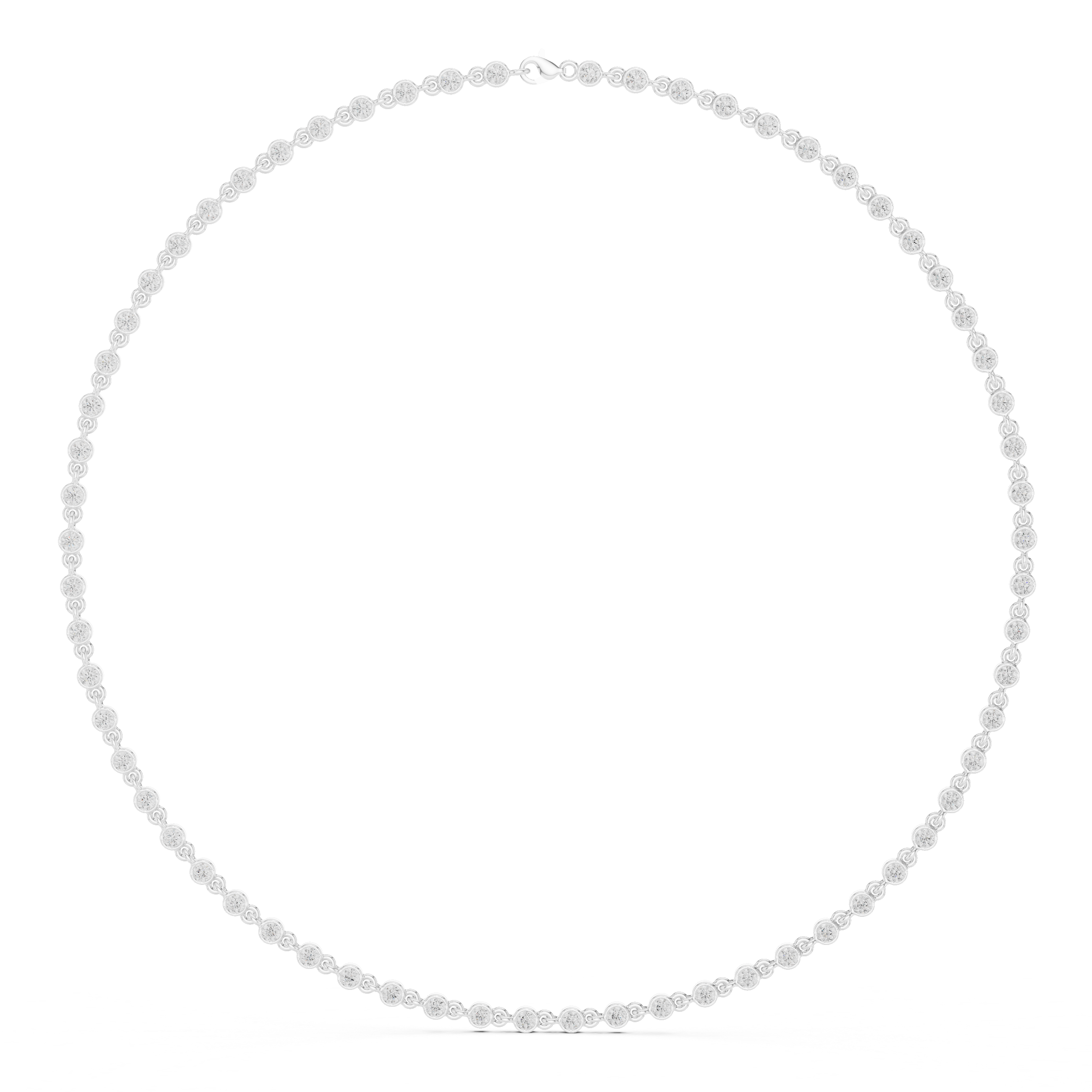 Bezel Diamond Chain