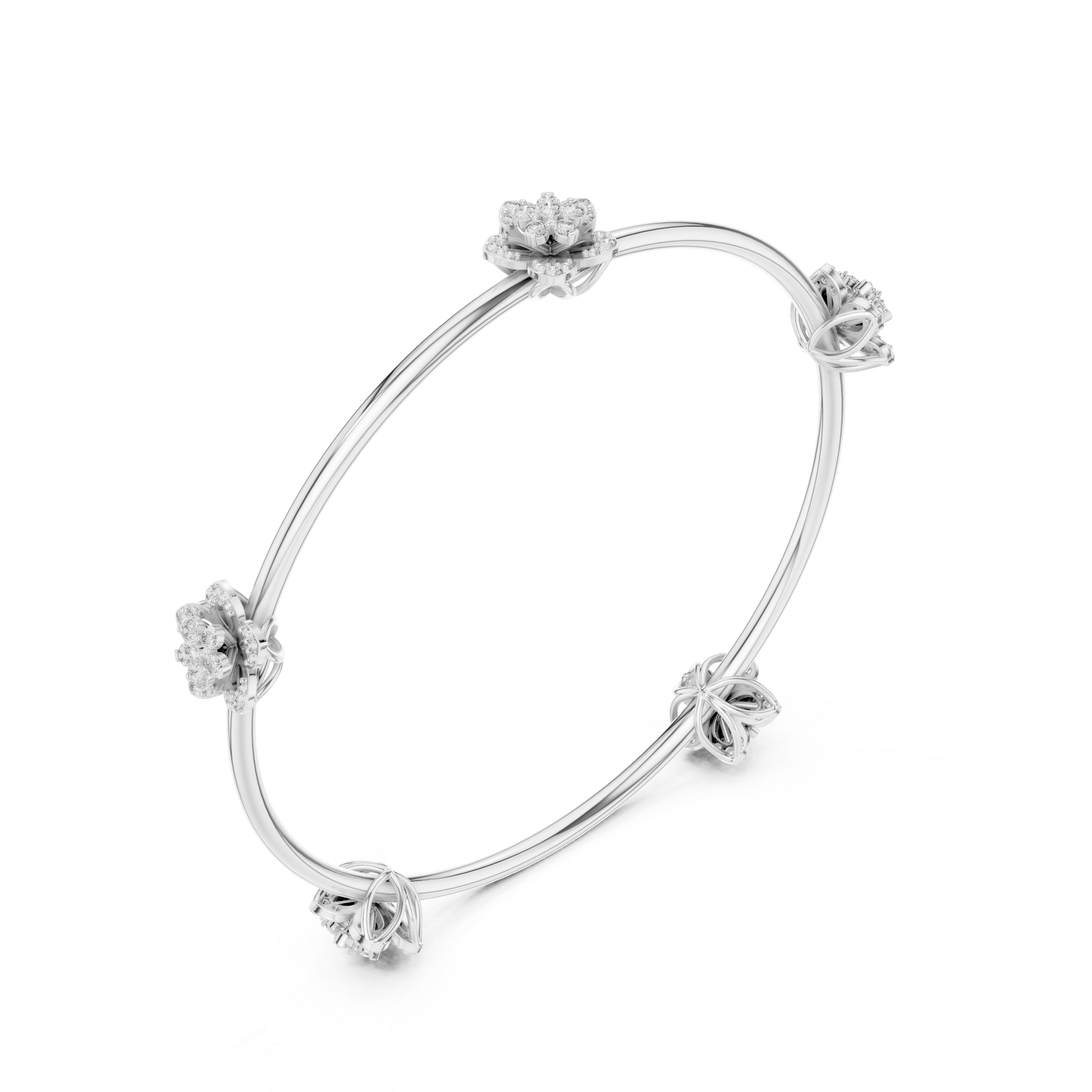 Bloom Silver Bracelet