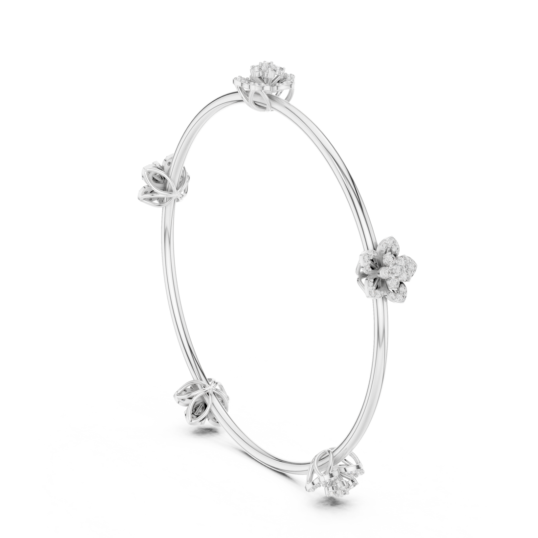 Bloom Silver Bracelet