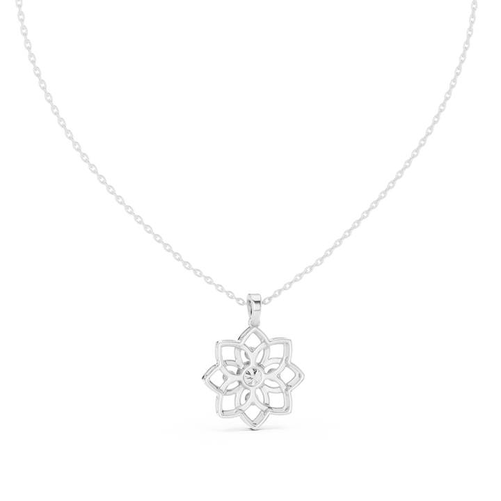 Bloom Silver Pendant
