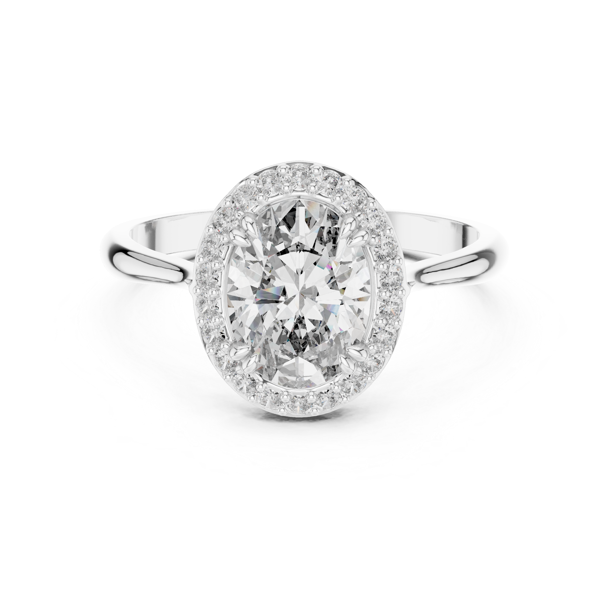 Celeste Halo Ring