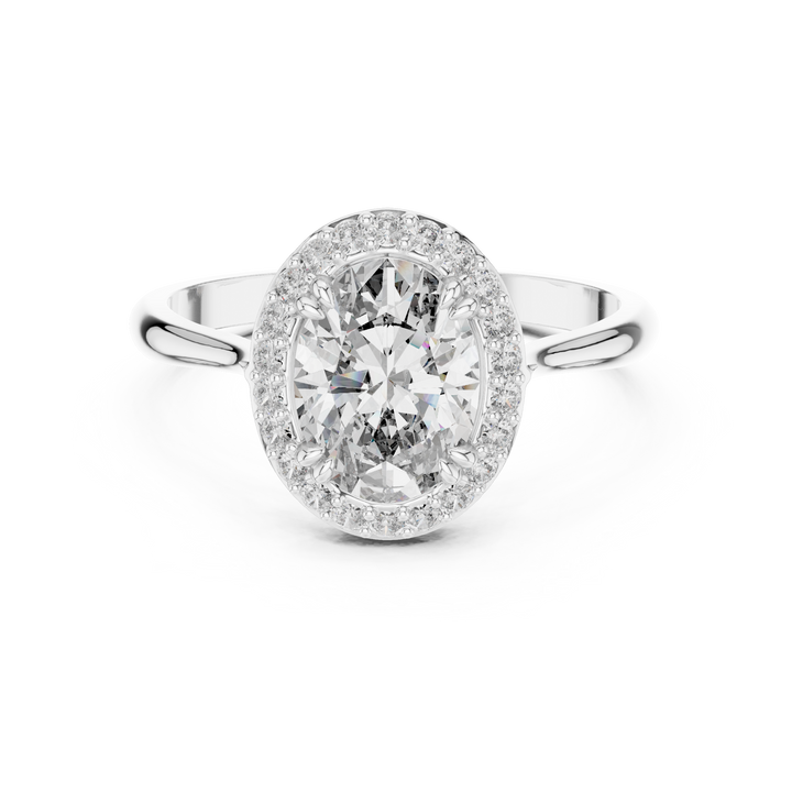 Celeste Halo Ring