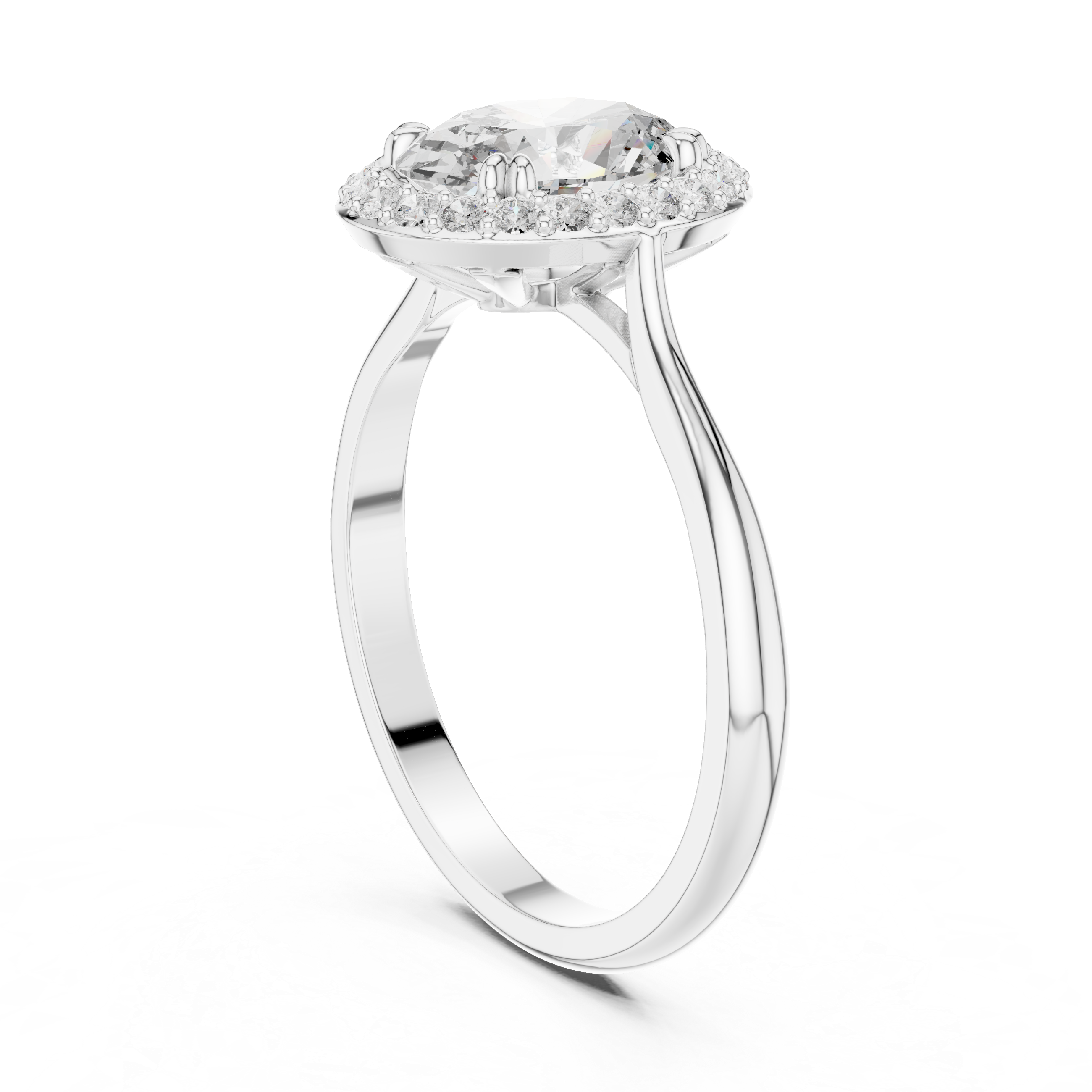 Celeste Halo Ring