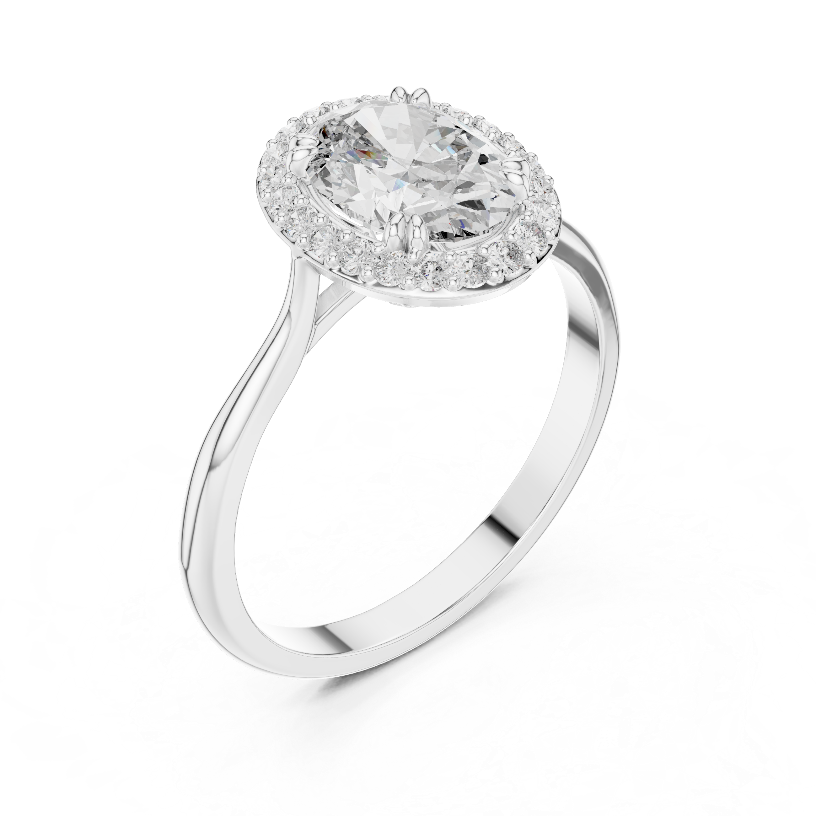 Celeste Halo Ring