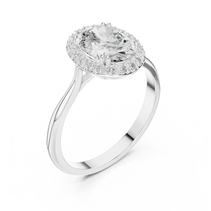 Celeste Halo Ring