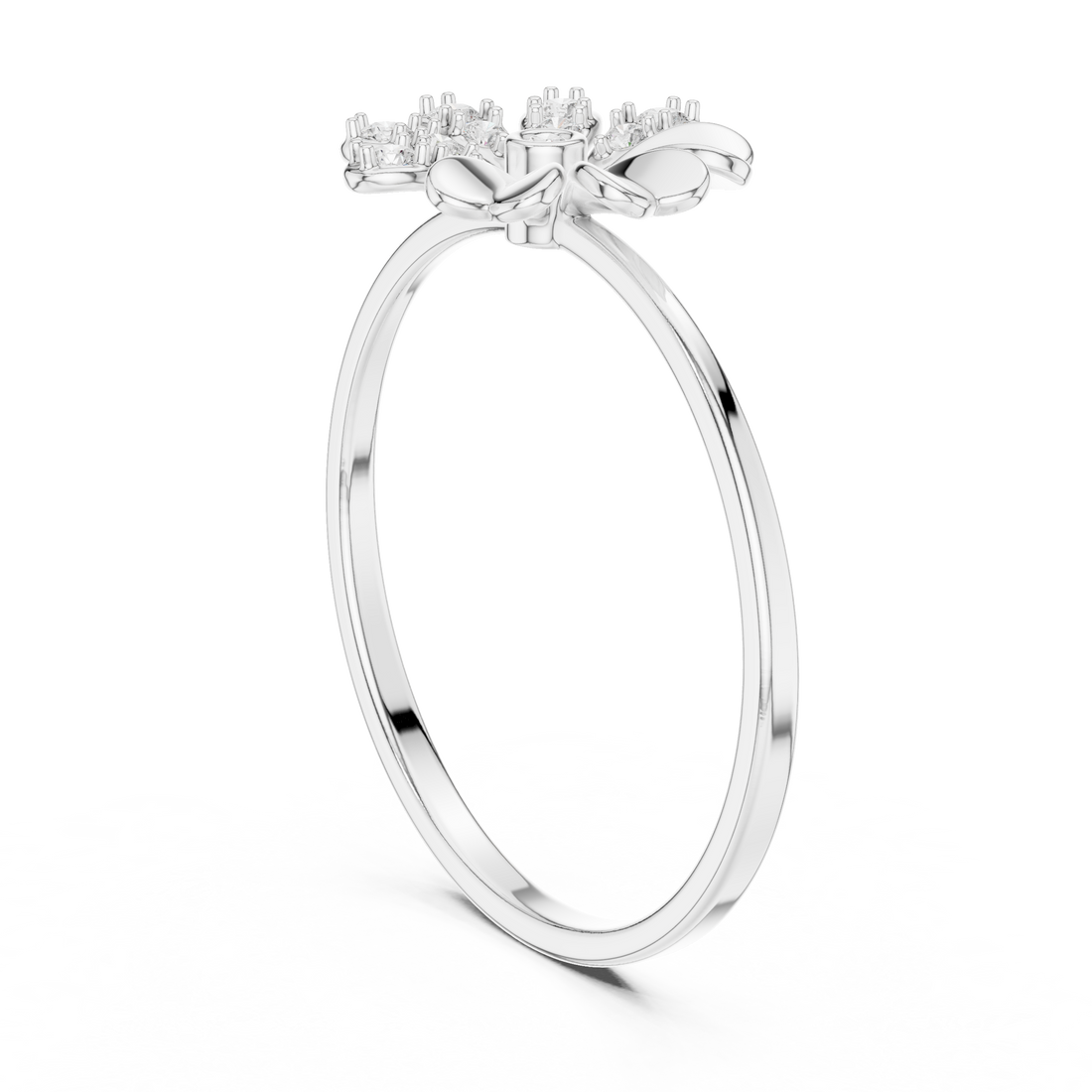 Celeste Petal Spark Ring