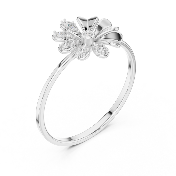 Celeste Petal Spark Ring