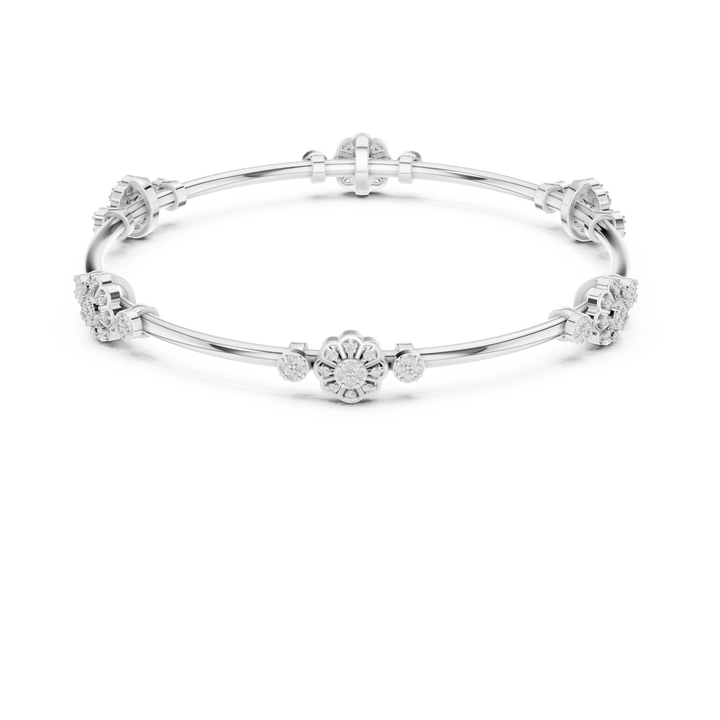 Flora Silver Bracelet