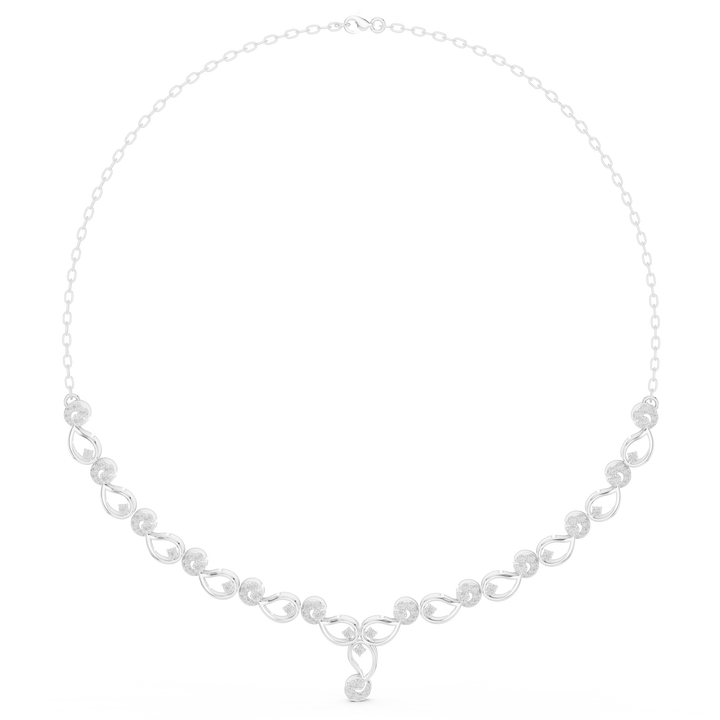 Floral Loop Necklace
