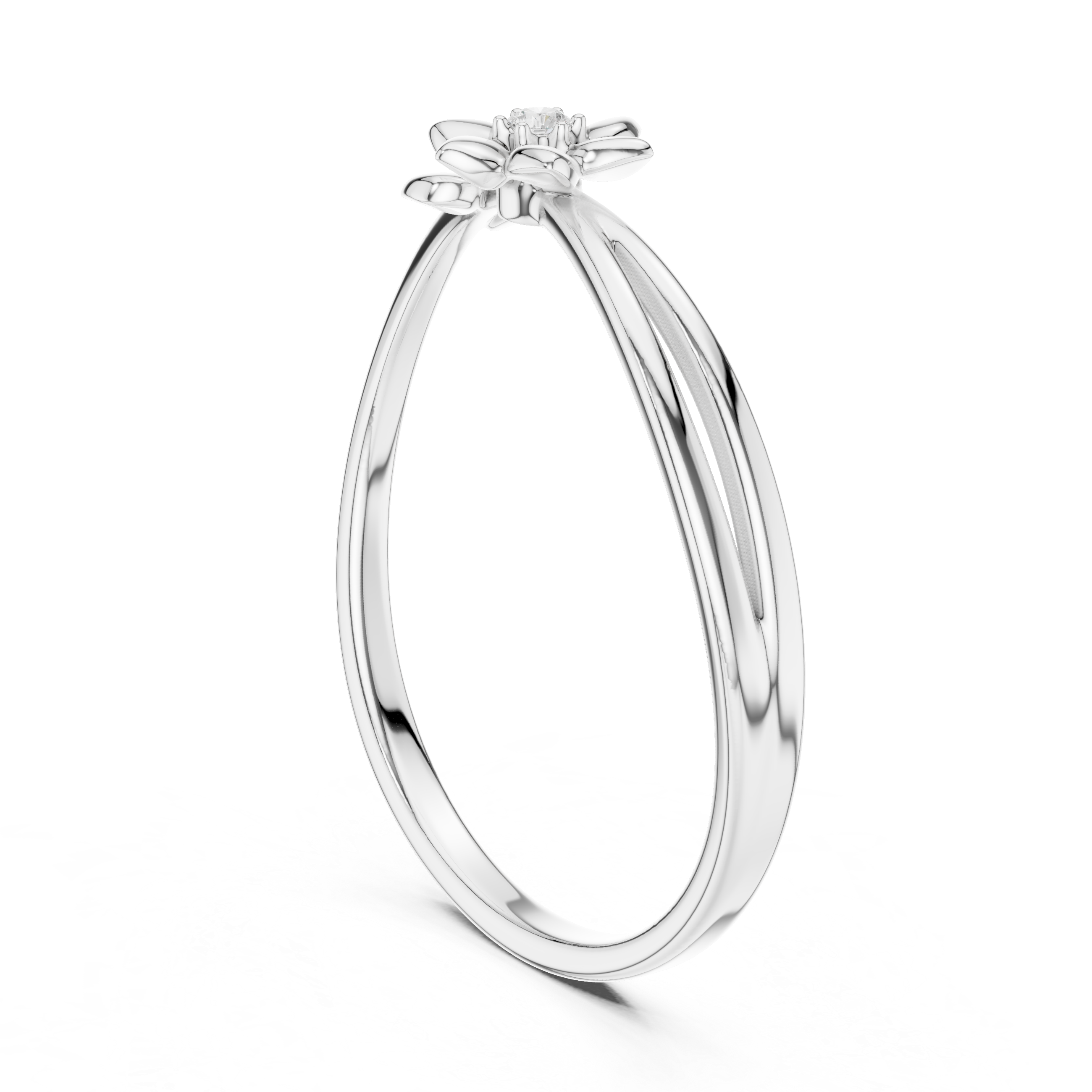 Floral Spark Ring