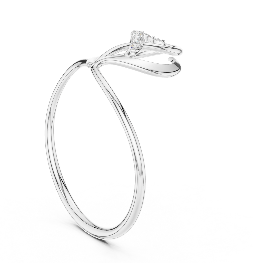 Leaf Heart Ring