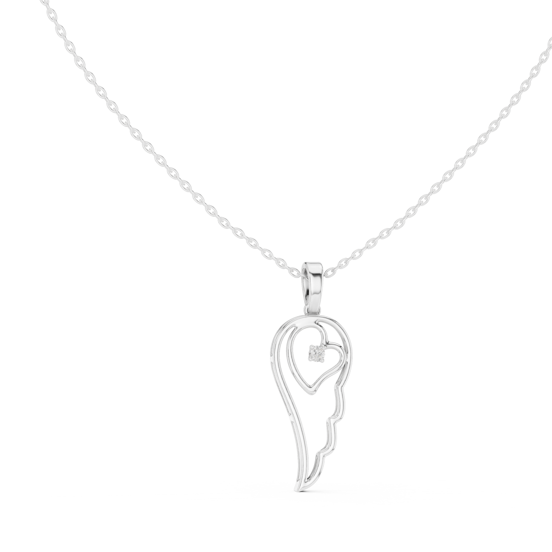 Heart Wing Pendant