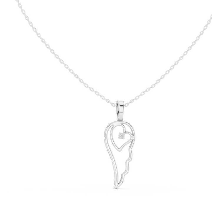 Heart Wing Pendant