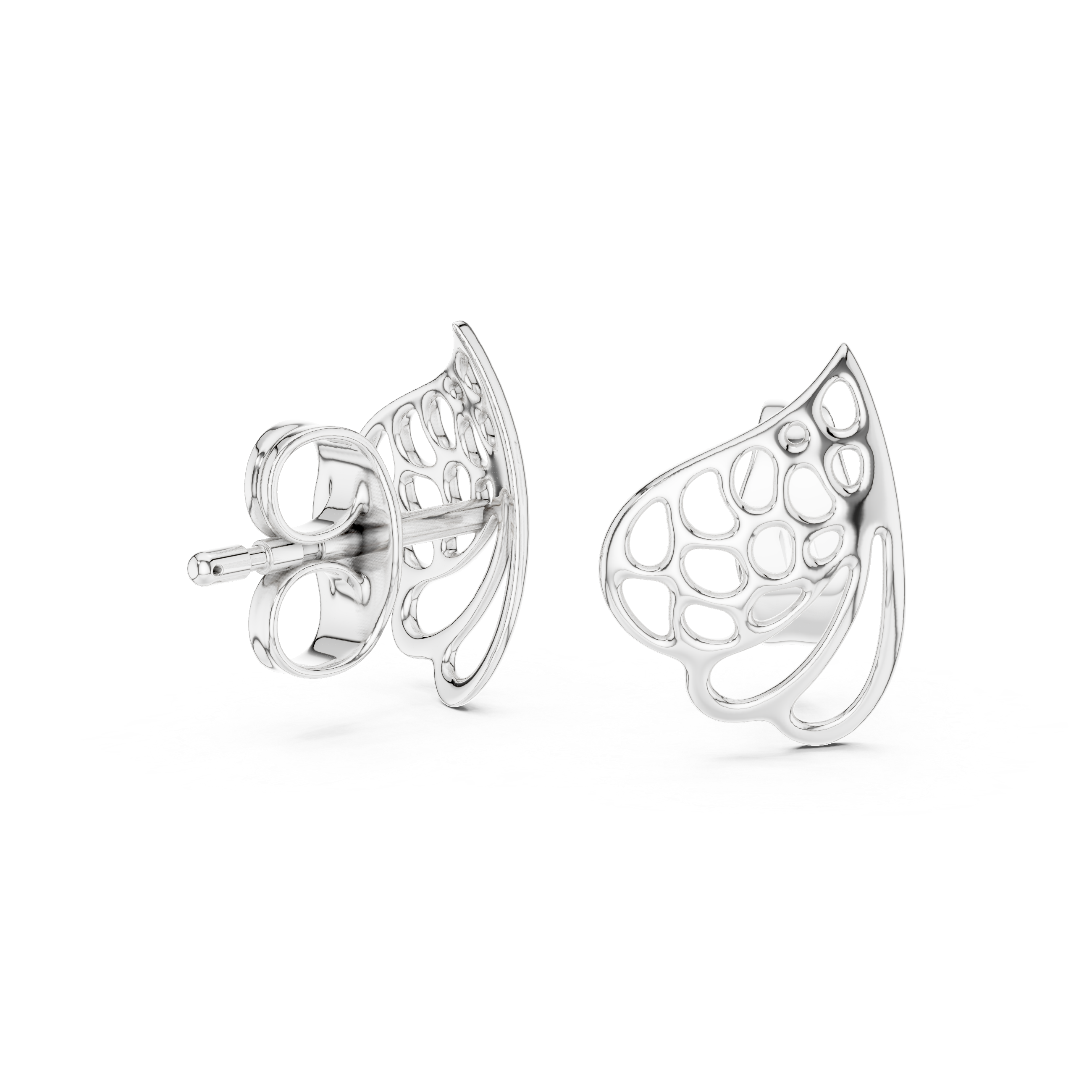 Leaf Wing Studs