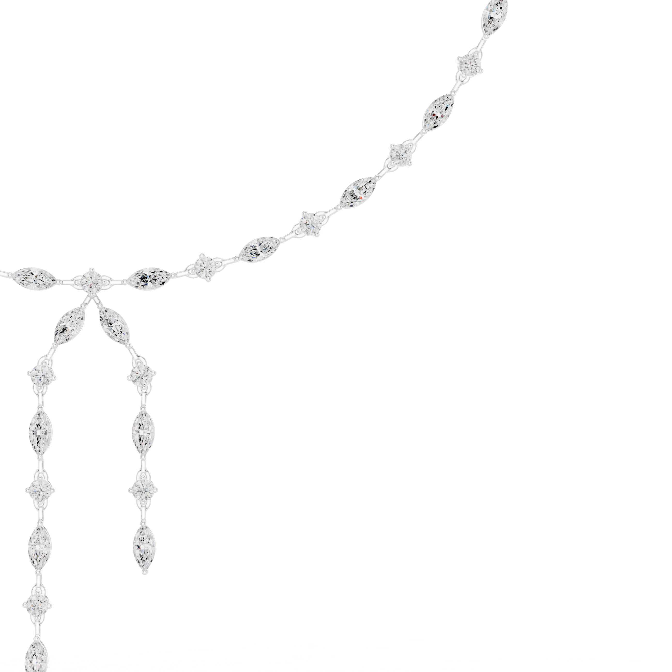 Marquise Drop Necklace