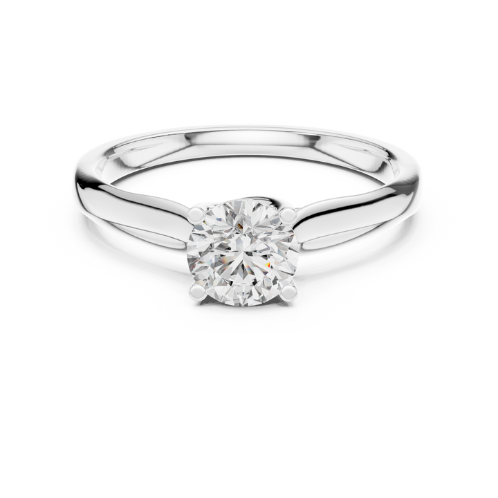 Modern Solitaire Ring