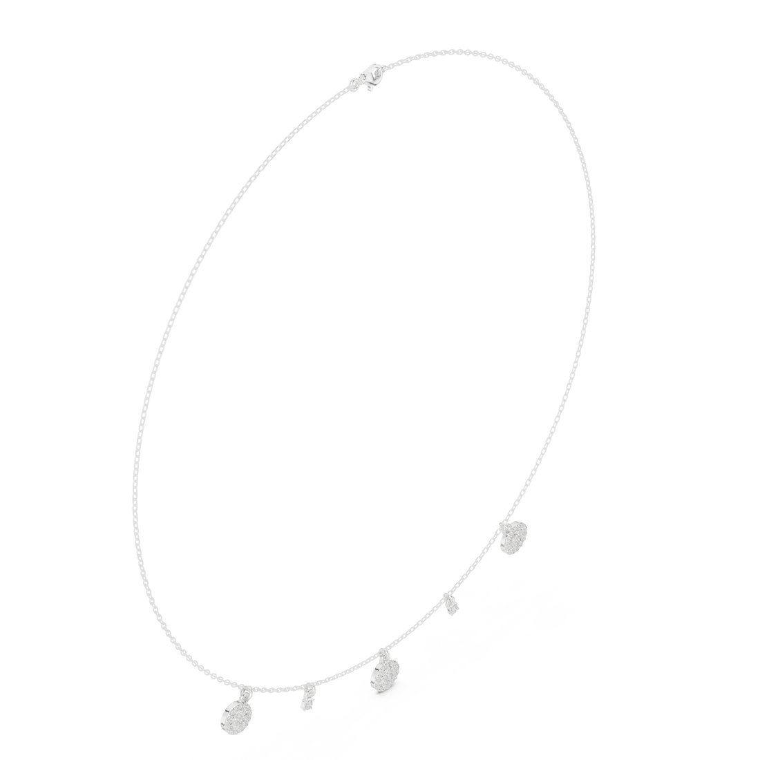Nova Silver Necklace