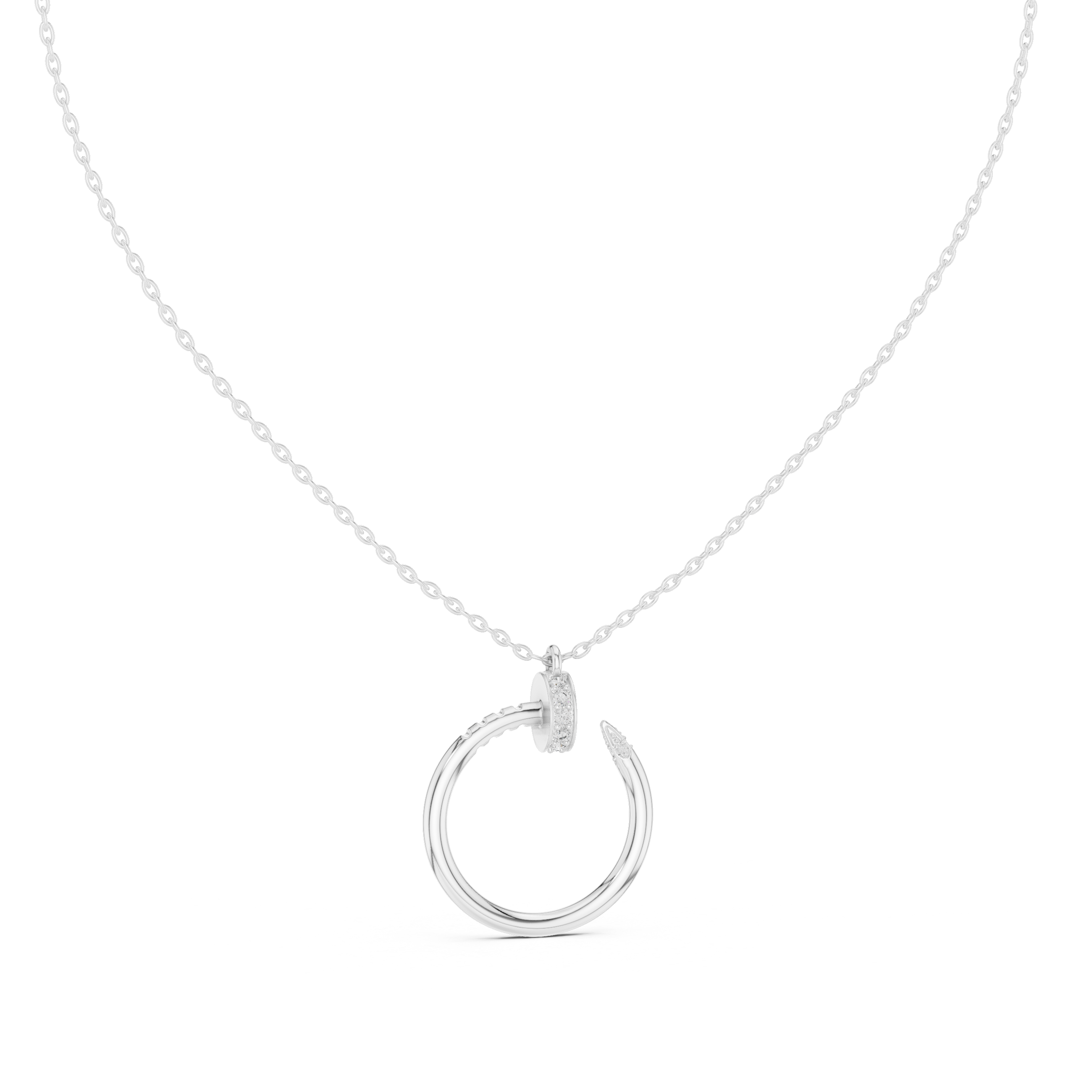 Orbit Silver Pendant