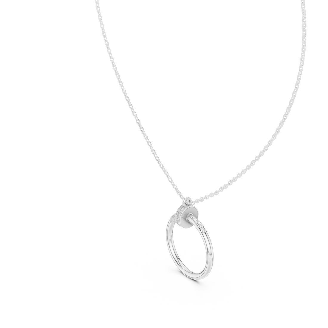 Orbit Silver Pendant