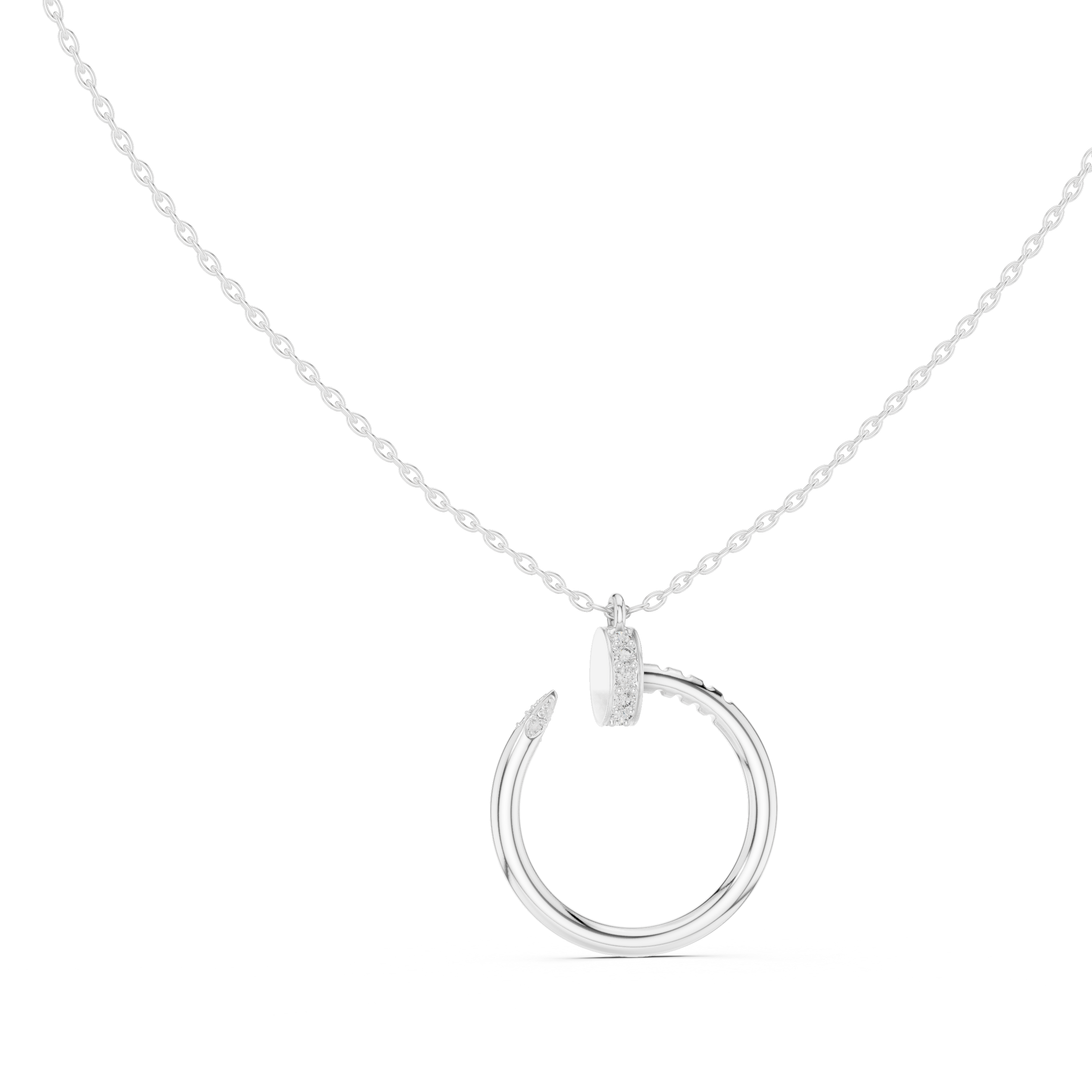 Orbit Silver Pendant