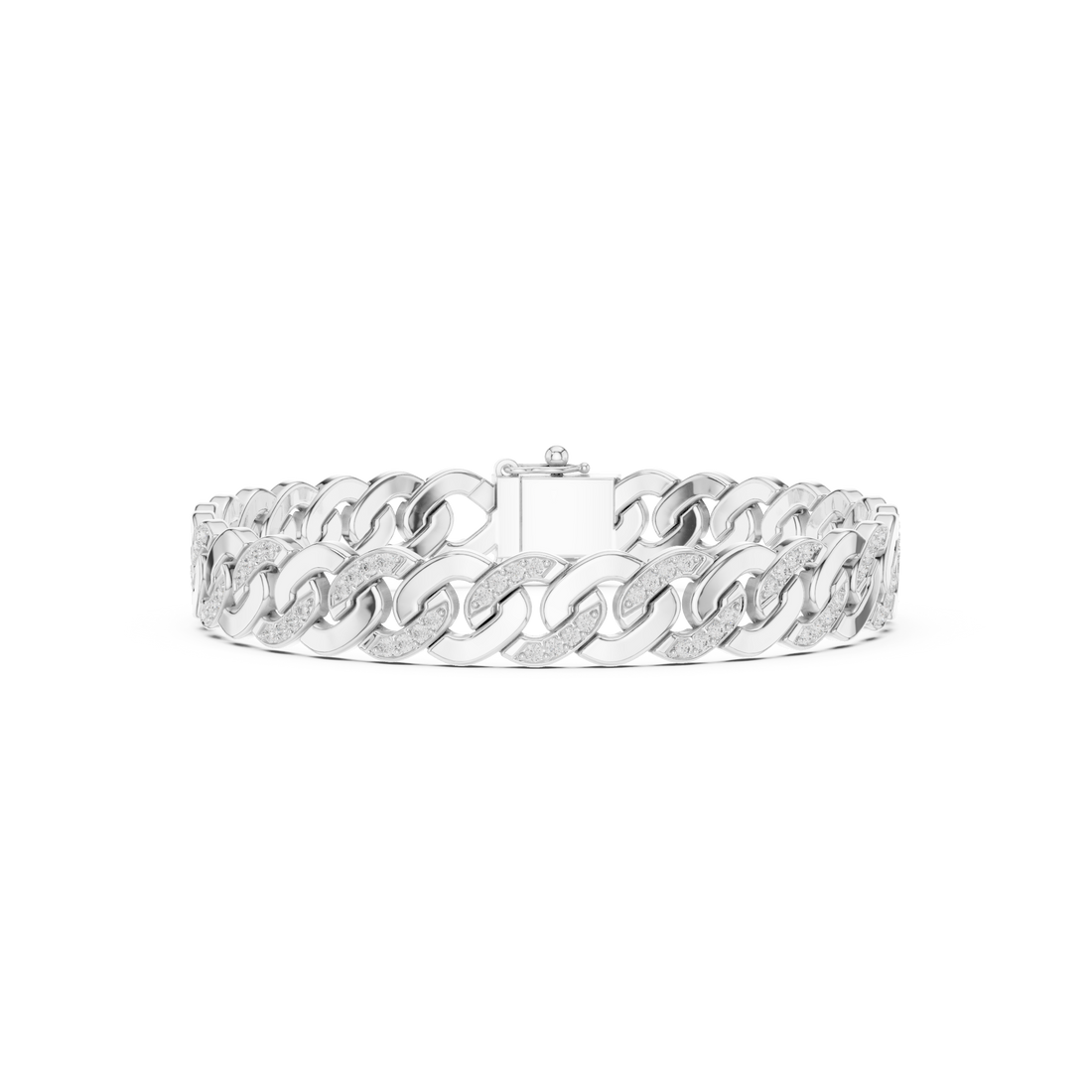 Pavé Cuban Bracelet